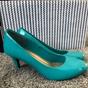 Turquoise Heels